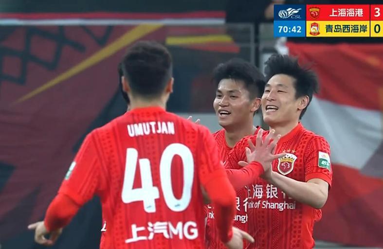 4-1！武球王仍是顶流！海港大胜西海岸斩获首胜，郑智脸色铁青